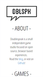 Mobile Screenshot of doublespeakgames.com